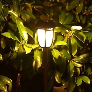 Lampa Solara cu Senzor de Miscare, awwaline, neagra, 2W, 1200 LM, prindere pe perete sau tip felinar, baterie 1200 mAh - Img 6
