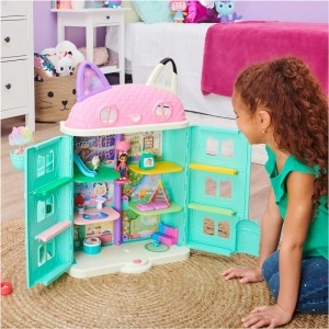 Set de joaca cu figurina si accesorii, Casa lui Gabby - Casa Purrfect a lui Gabby, Gabby's Dollhouse - Img 2