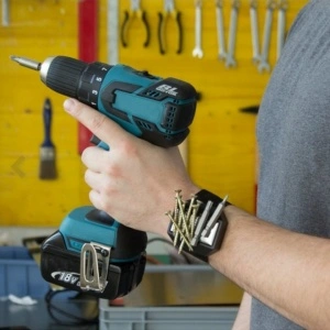 Bratara cu magnet pentru cuie, suruburi, unelte, ideala pentru bricolaj/croitorie - Img 6