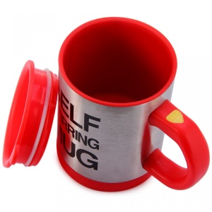 Cana cu amestecare automata, Self Stirring Mug, ideala pentru ness, ciocolata calda - Img 6