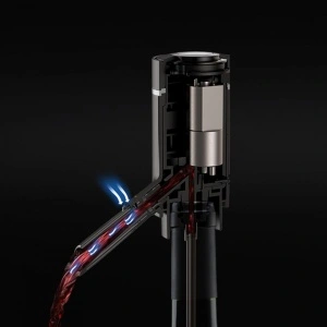 Dispenser si aerator electric pentru sticla vin, awwaline, negru - Img 6