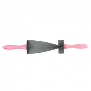 Rola taiat croissante, awwaline, Roz/Gri, lame incrucisate - Img 2