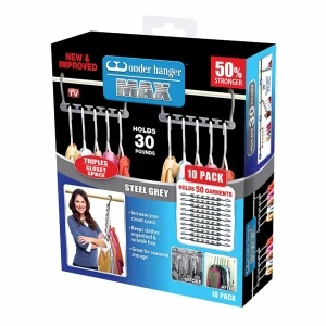Set 10 suporturi organizatoare pentru umerase, Wonder Hanger MAX - Img 3