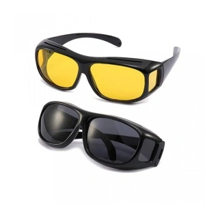 Set 2 perechi de ochelari condus HD, zi si noapte