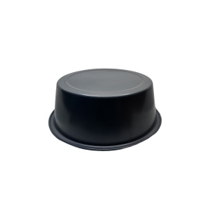 Tava copt rotunda, awwaline, otel carbon, gri, 26.5 x 9.5 cm, non stick, usor de curatat, ideala pentru tort, cheesecake - Img 2