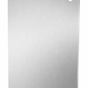 Tocator din otel inoxidabil, gri, awwaline, inox 304, fara miros, usor de curatat, rezistent, 30 x 20 cm, rezistent la coroziune, 1.5 mm grosime