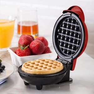 Mini Aparat de facut vafe/gofre, invelis antiaderent, protectie supraincalzire, indicator luminos - Img 2