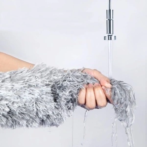 Pamatuf telescopic pentru praf si paianjeni, awwaline, gri, maner extensibil pana la 250 cm - Img 7