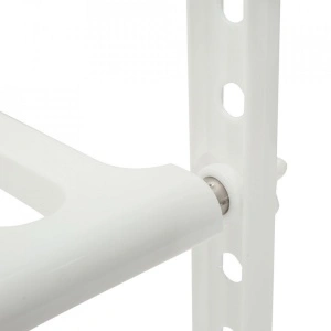 Raft organizator extensibil cu 2 etaje, awwaline, alb, 38-70 x 26 x 38 cm, ideal pentru spatiul de sub chiuveta - Img 7