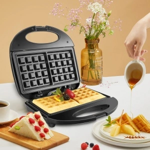 Aparat pentru preparat vafe/gofre, awwaline® 6138, 750W, Placi Neaderente - Img 4