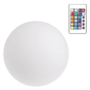 Lampa solara Sferica RGB cu Telecomanda, awwaline, IP65 impermeabil, fixare cu tarus in pamant, ideala pentru gradina, terasa - Img 3