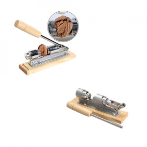 Spargator manual pentru nuci, awwaline, material otel si lemn - Img 3