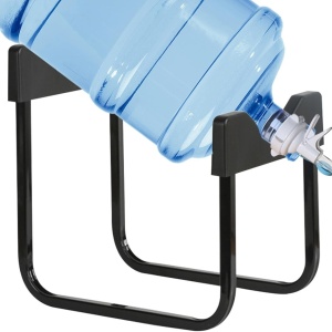 Suport pentru bidon apa cu dozator, awwaline, negru, portabil, ideal pentru bucatarie, birou, camping - Img 1