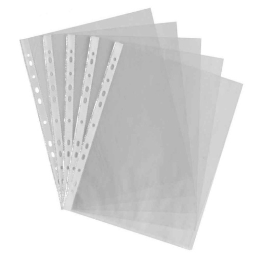 Filă protecție A4, 100 file/set, 4 microni