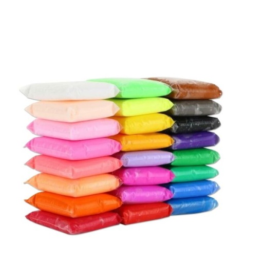 Set Plastilina inteligenta , modelatoare , Magicul Clay, 36 pungi / set, multicolora