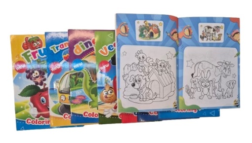 Caiet de colorat B5 8 file