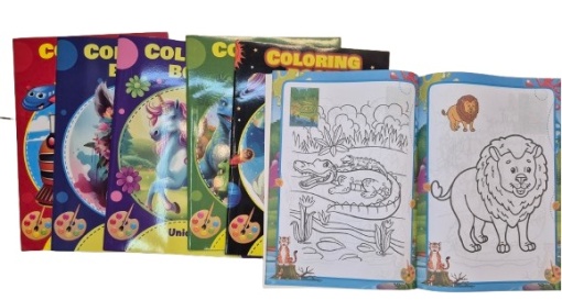 Caiet de colorat A4 24 file