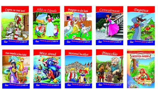 Caiet de colorat A4 24 file