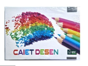 Caiet de desen policromie