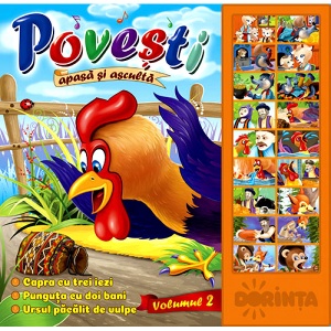 Carte povesti cu sunete