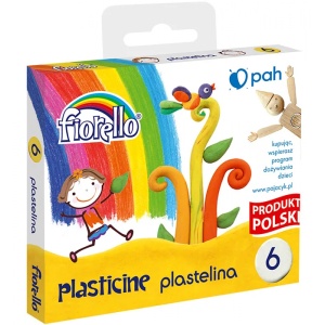 Plastilina Fiorello 170-1430, set 6 culori