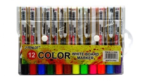 Marker Whiteboard Set 12 culori