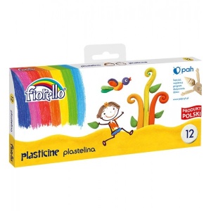 Plastilina Fiorello 170-1432, set 12 culori