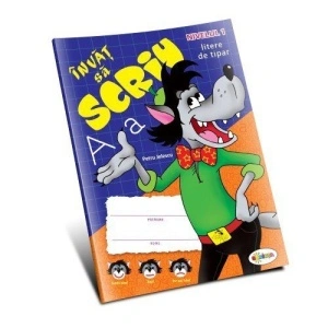 Caiet special B5 - 8 file - INVAT SA SCRIU - LITERE