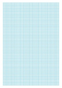 Hârtie milimetrică, A4, 15 file / set