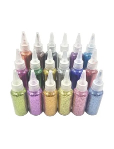 Tub lipici cu sclipici, 60 ml