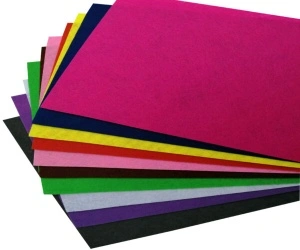 Fetru A4, 10 culori, 10 file / set