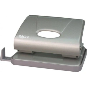 Perforator Eagle 706, 15 coli, plastic, negru