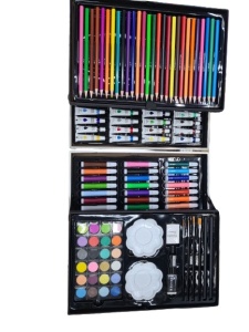 Set rechizite scolare expandabil - 145 piese (33,5x23cm)