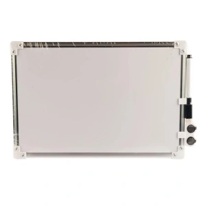 Tablita whiteboard cu rama metalica si accesorii - 30x40cm