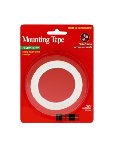 Bandă fixare dublu adeziva/blister 90gr (1,8 cm X 3m)