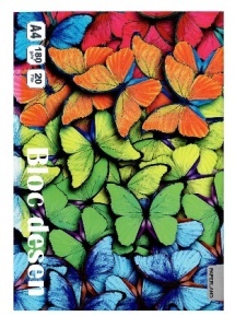 Bloc de desen, A4, 90 gr, 12 file