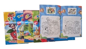 Caiet de colorat B5 8 file