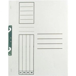 Dosar incopciat 1/1 carton alb duplex 230 gr / mp