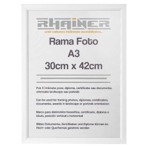 Rama foto Madrid A3 alb