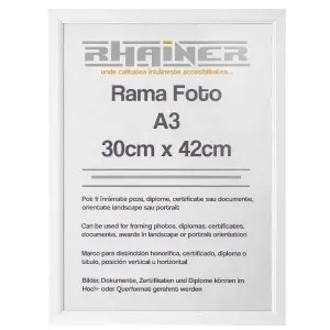 Rama foto Madrid A3 alb