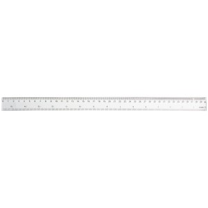 Riglă plastic, 40 cm