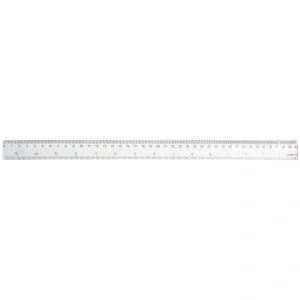 Riglă plastic, 40 cm