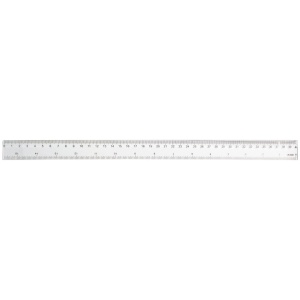 Riglă plastic, 40 cm