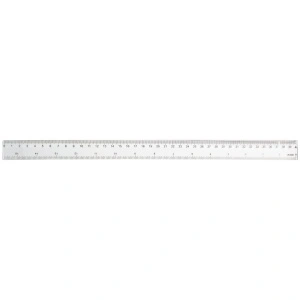 Riglă plastic, 40 cm