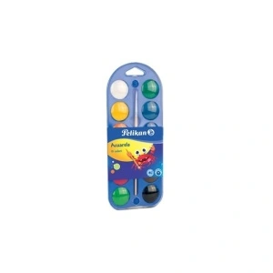 Acuarele Pelikan, cu pensula, 12 culori, 9476100