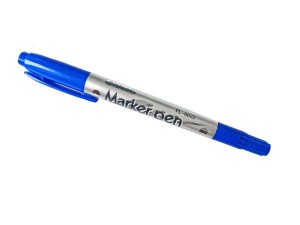 Marker CD/DVD, 2 capete, Albastru