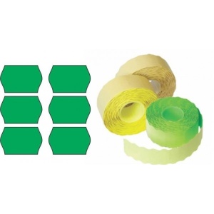 Rolă de preț, 700 etichete / rolă, Verde