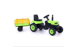 Tractor cu pedale + remorcă