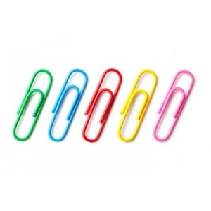 Agrafe color 33 mm, 100 buc/set
