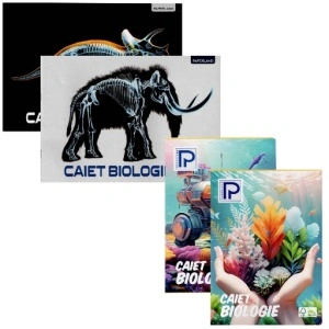 Caiet biologie A4 policromie 24 file